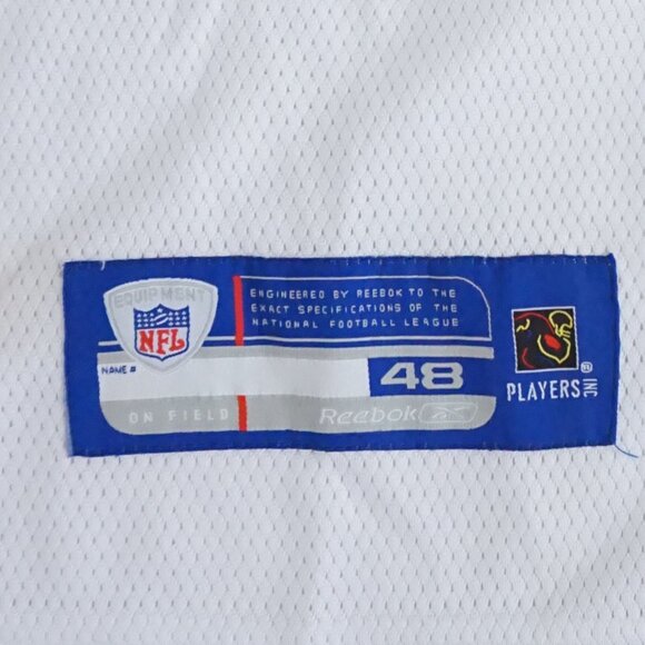 Vintage Y2K Reebok Nfl Reggie Bush #25 New Orleans Saints White Jersey Size 48 - Picture 4 of 11